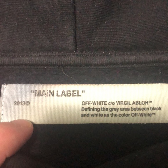 Off-White galaxy brush pullover hoodie - Picture 5 of 8